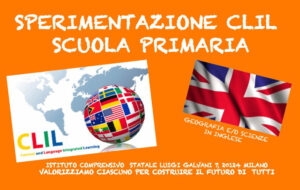 Dal 1° febbraio 2021 tutte le classi della scuola primaria dell’I.C. Galvani inizieranno il PROGETTO di SPERIMENTAZIONE CLIL